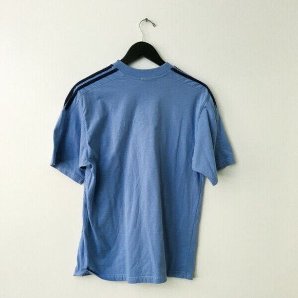 Adidas Logo Tee Shirt Active Fitness Sport Gym M - Picture 4 of 6